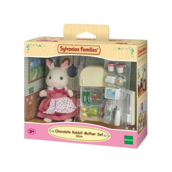 Personaggi d'Azione Sylvanian Families Mom Rabbit Chocolate / Refrigerator