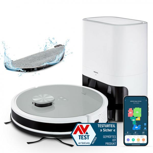 Robot Aspirapolvere Medion 3000 PA 600 ml