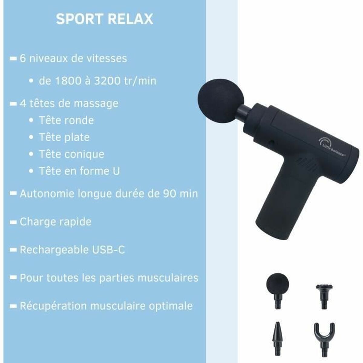 Massaggiatore per il Collo Little Balance Sport Relax - Image 4