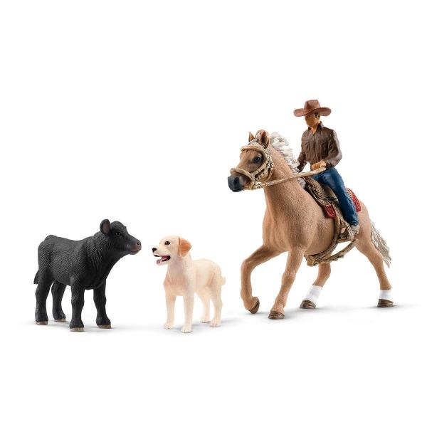 Personaggi d'Azione Schleich Western Riding Adventures + 3 anni