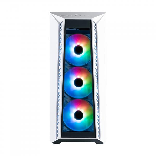 Case computer desktop ATX Cooler Master MasterBox MB520 Bianco