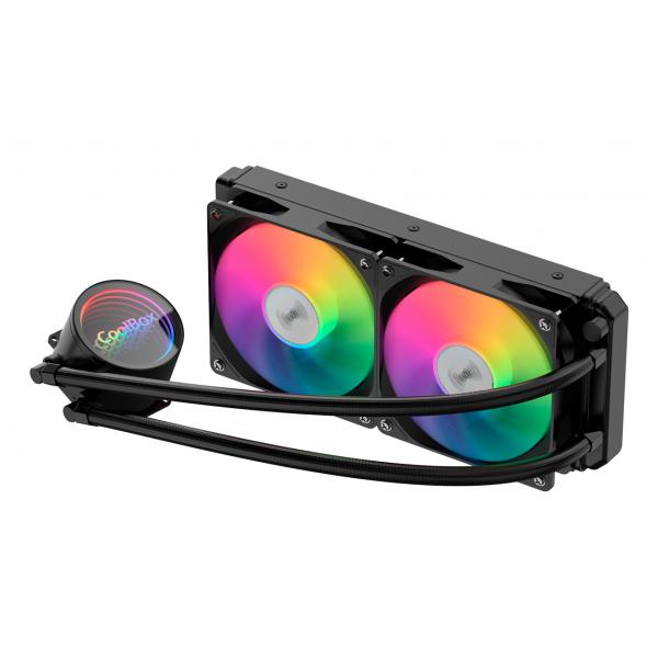 Base di Raffreddamento per PC Portatile CoolBox COO-KRL240-4-ARB