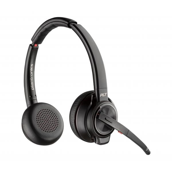 Auricolari con Microfono Plantronics W8220-M Nero