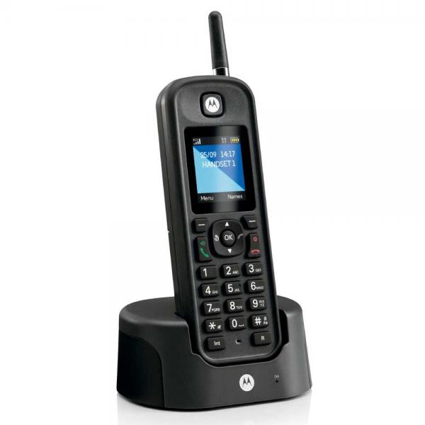Telefono Senza Fili Motorola MOTOO201NO Nero