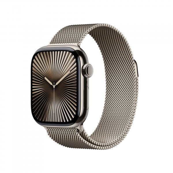 Orologio Uomo Apple MWXF3QL/A Titanio Acciaio