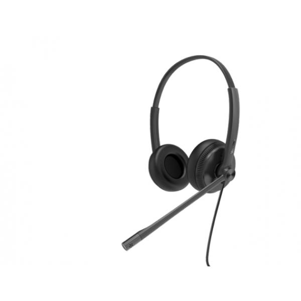 Auricolari con Microfono Yealink YHS34 Dual Nero