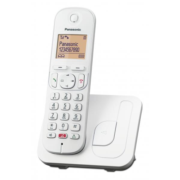 Telefono Senza Fili Panasonic KXTGC250SPW Bianco