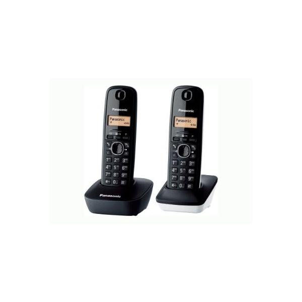 Telefono Senza Fili Panasonic KX-TG1612 Nero Nero/Bianco