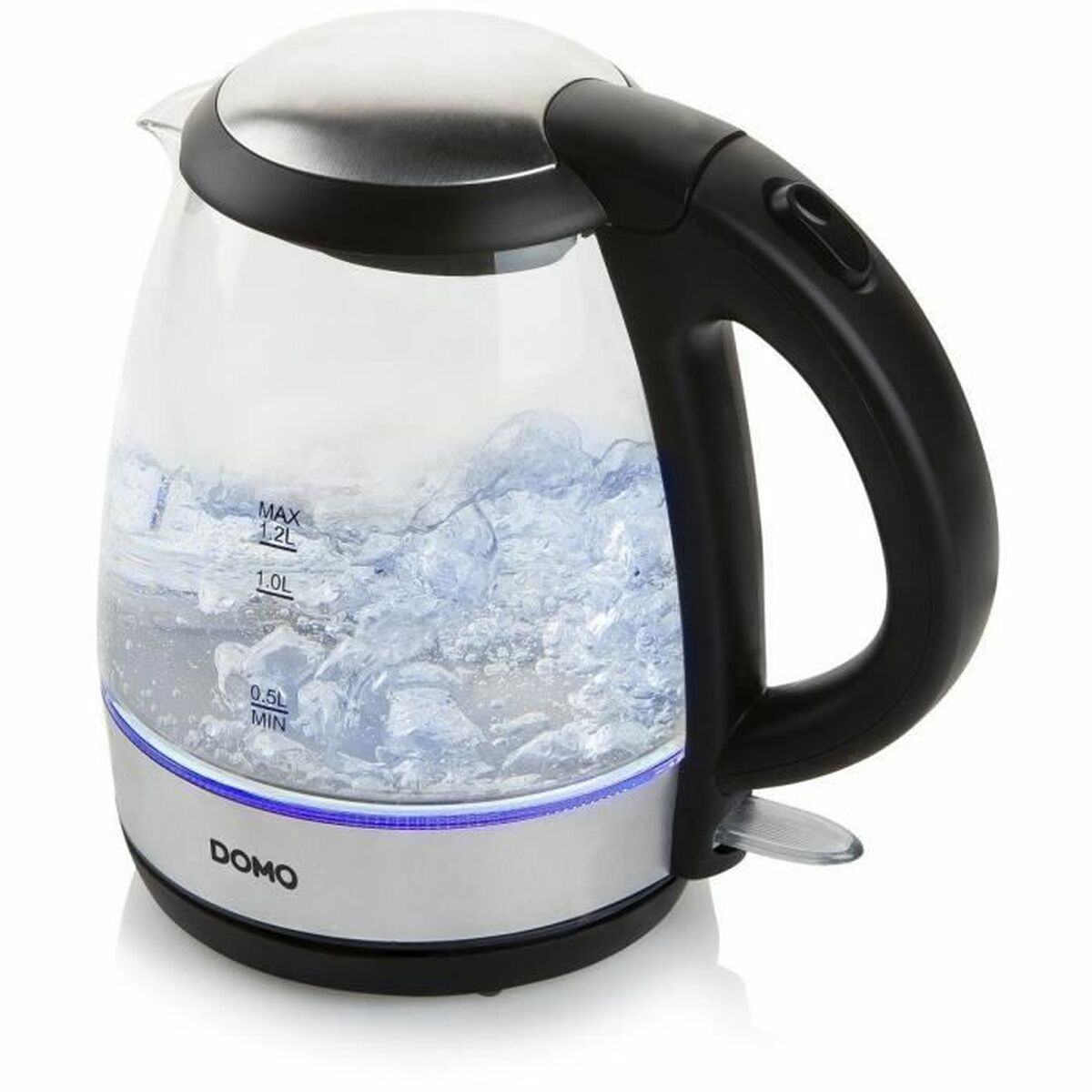Bollitore DOMO DO9218WK Argentato Acciaio inossidabile Cristallo 2200 W 1,2 L - Image 3