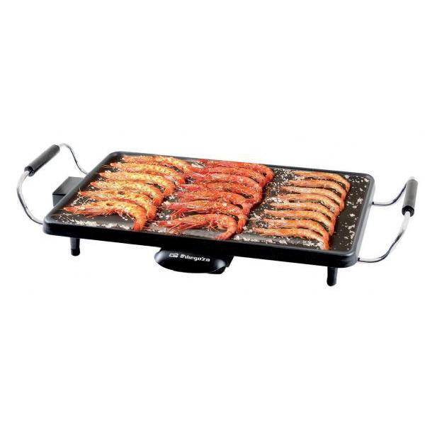 Piastra Grill Orbegozo TB 2203 2000 W Nero