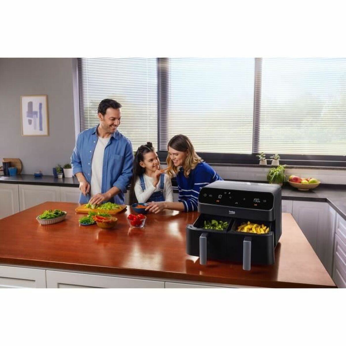Friggitrice ad Aria BEKO Nero 2400 W 8,5 L - Image 4