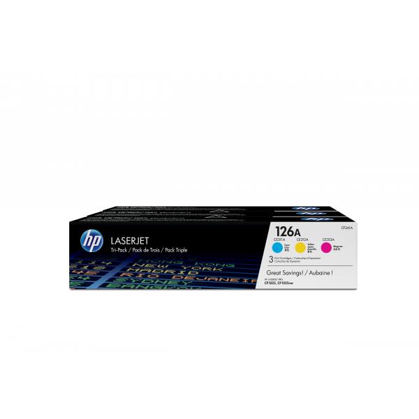 Toner HP CF341A Tricolore (3 Unità)