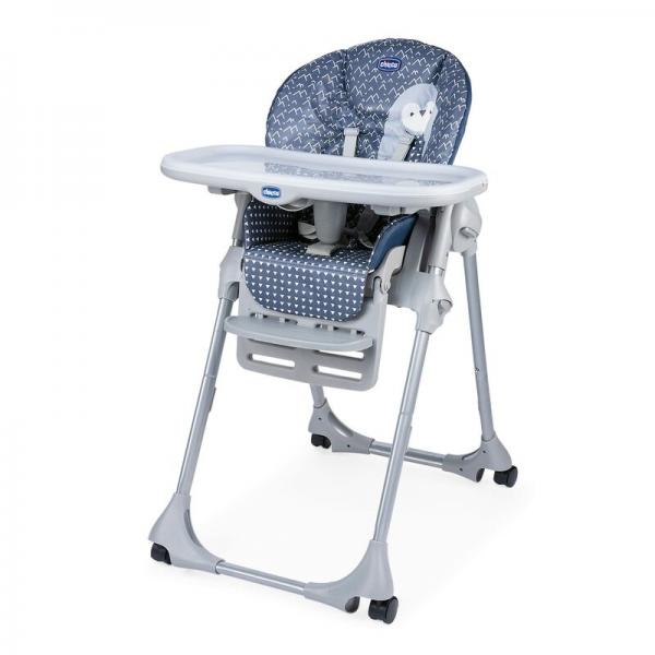 Seggiolone Chicco Poly Easy Pinguino Azzurro
