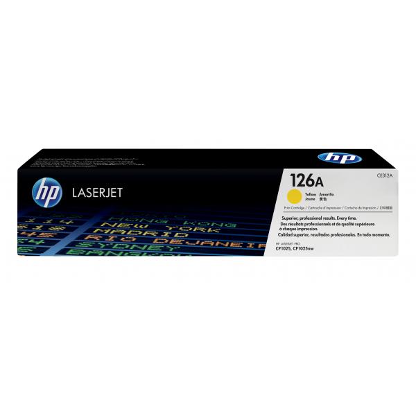 Toner HP CE312A Giallo