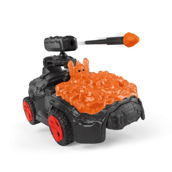 Playset Schleich Lava Crashmobile 17 Pezzi
