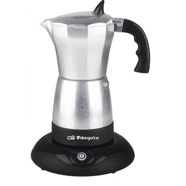 Caffettiera Italiana Orbegozo KFE660 Argentato Alluminio 6 Tazze