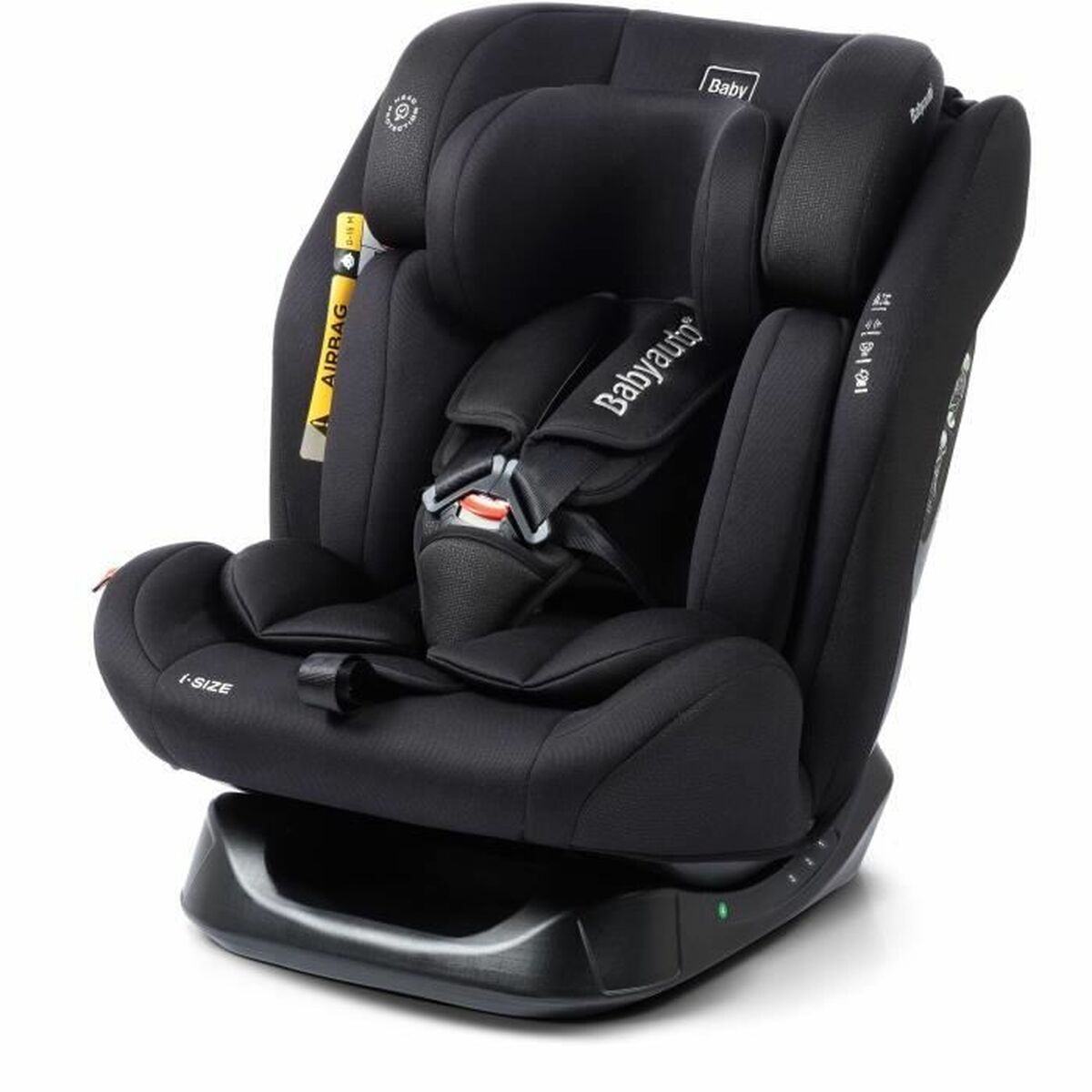 Seggiolino Auto Babyauto LOLO IBELT Nero 0 (de 0 a 10 kilos) I (9 - 18 kg) II (15-25 kg) III (22 - 36 kg) Per bambini ECE R129/0