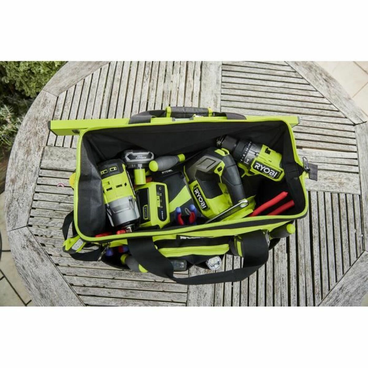 Borsa a Tracolla Ryobi Nero/Giallo - Image 3