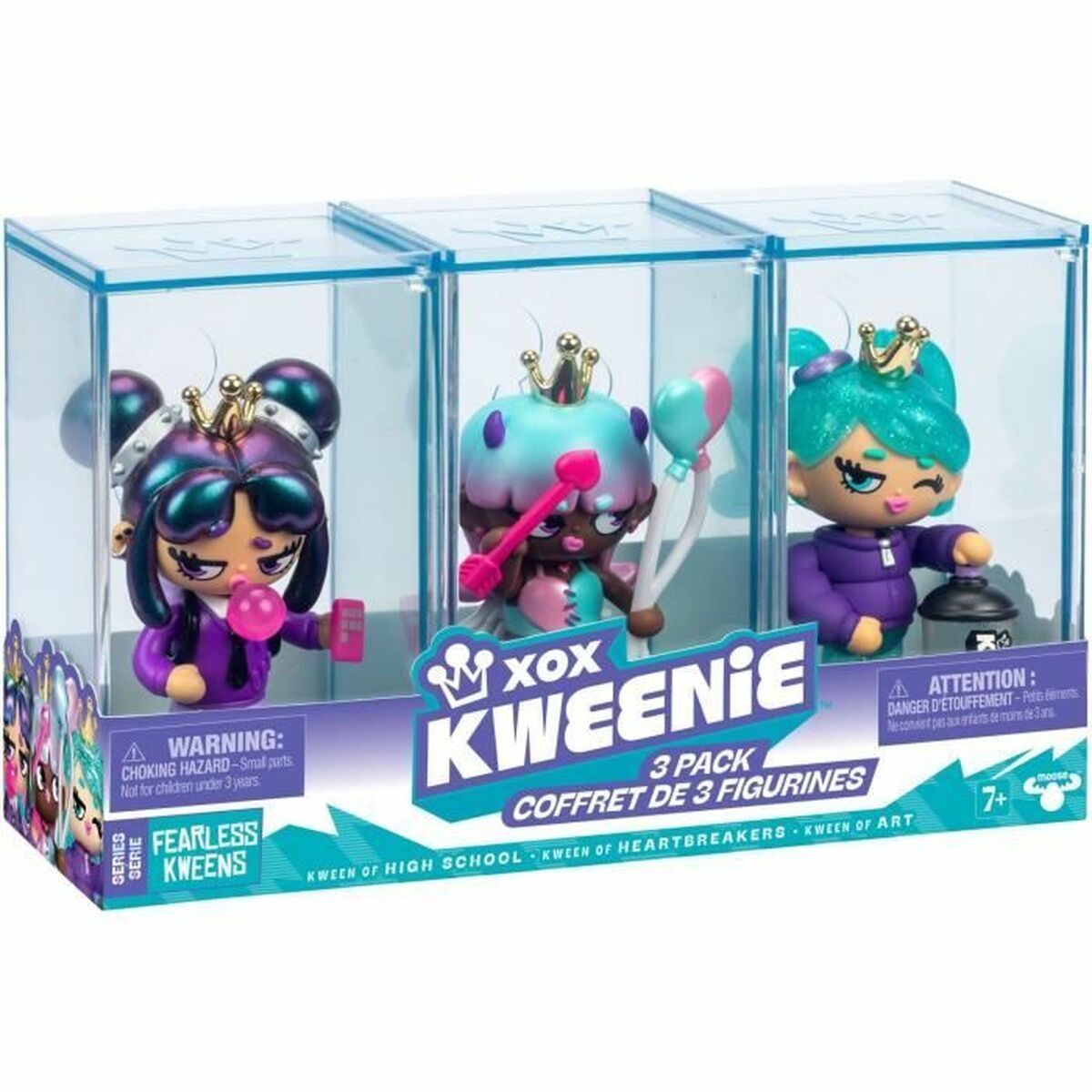 Statuetta Articolata XOX KWEENIE XOX KWEENIE Serie Fearless 13 cm Bambina