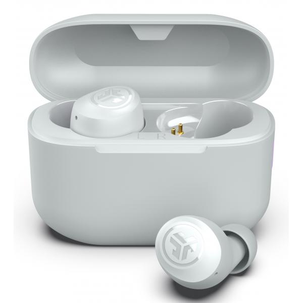 Auricolari Wireless con Custodia di Ricarica JLab IEUEBGAIRPOPRWHT124 Bianco