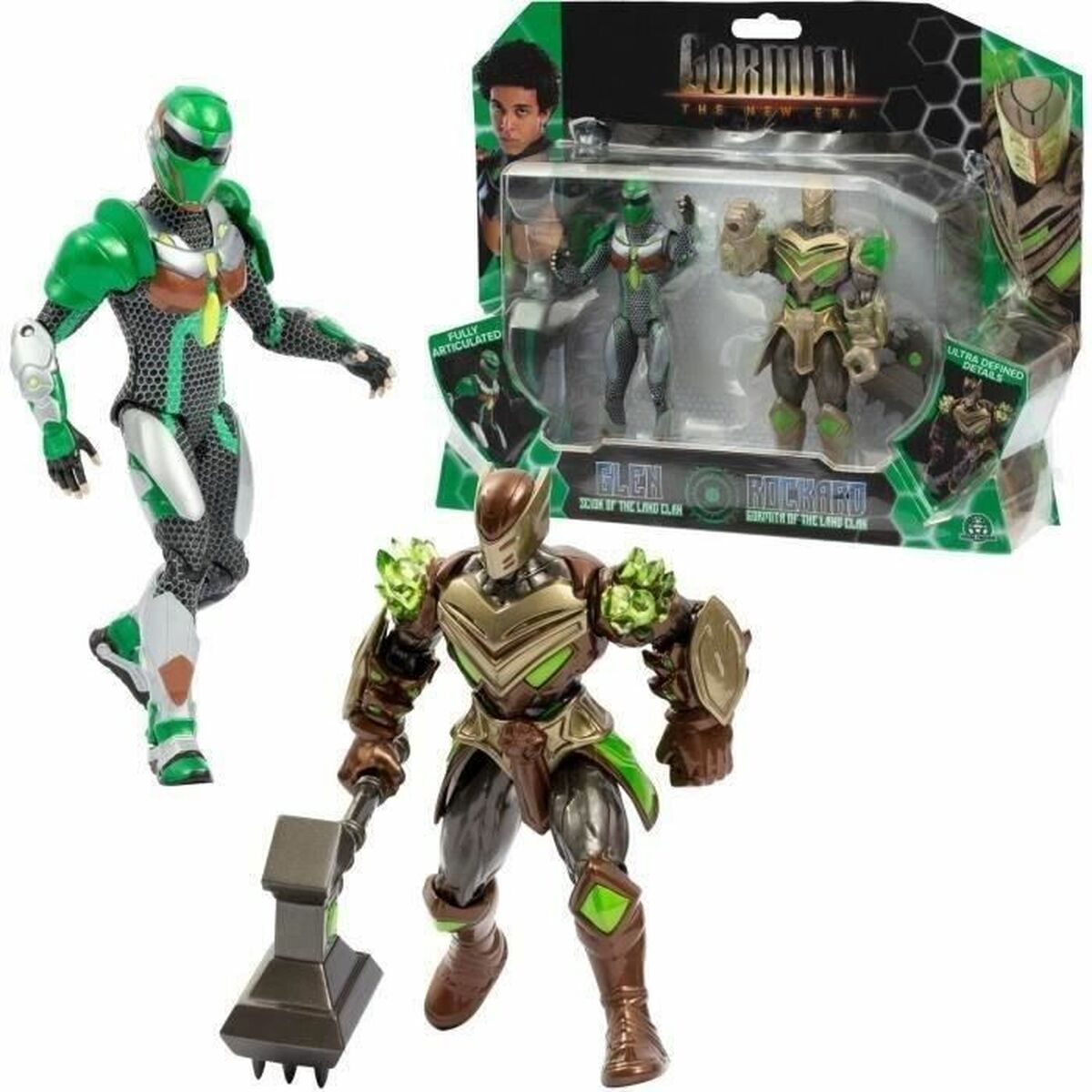 Playset Gormiti Glen and Rockard 15 cm - Image 3