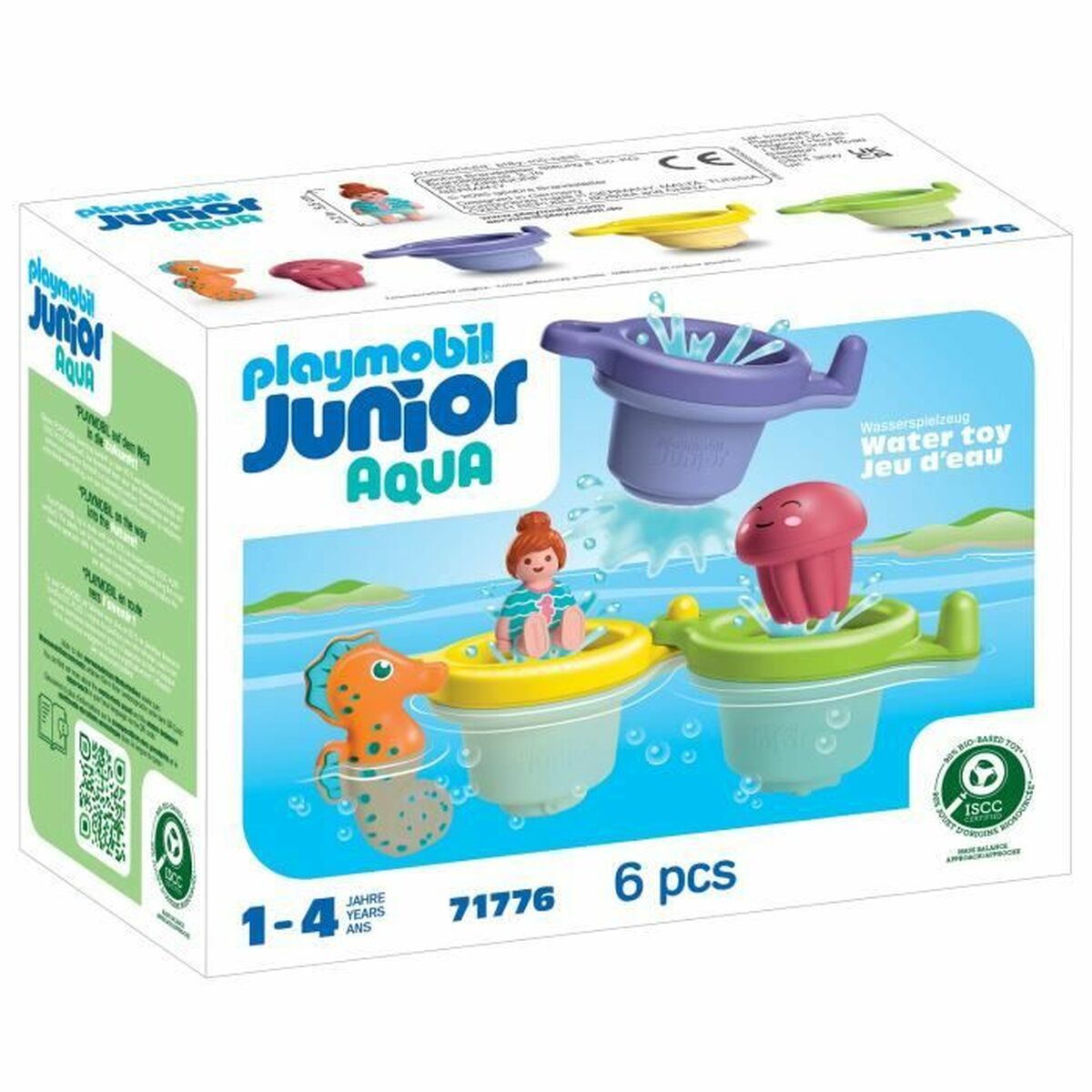 Playset Playmobil Junior Water 71776 6 Pezzi