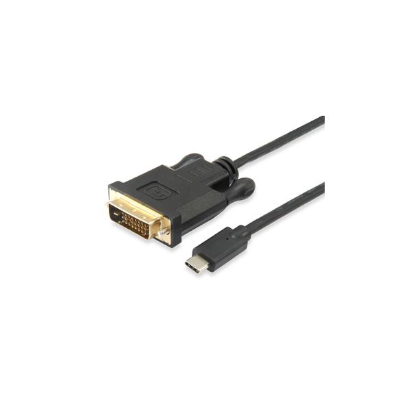 Adattatore USB C con DVI Equip 133468 Nero 1,8 m