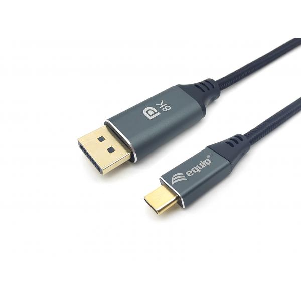 Adattatore USB-C con DisplayPort Equip 13342107101 Grigio 1 m