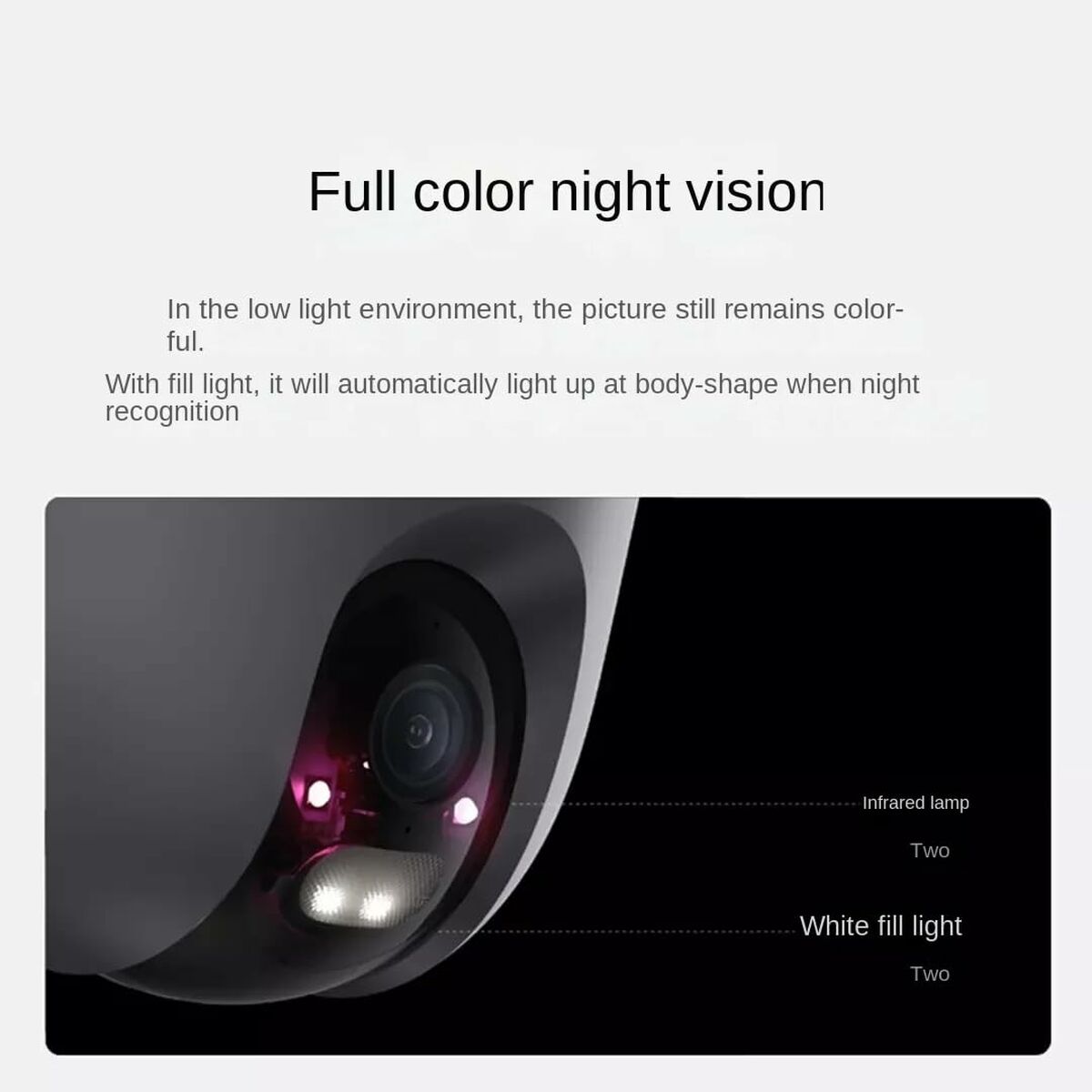 Telecamera di Videosorveglianza Xiaomi CW400 BHR7624GL 2,5 K Bianco - Image 3