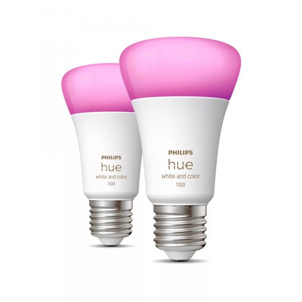 Lampadina Intelligente Philips Pack de 2 E27 Bianco F 9 W E27 806 lm (6500 K)