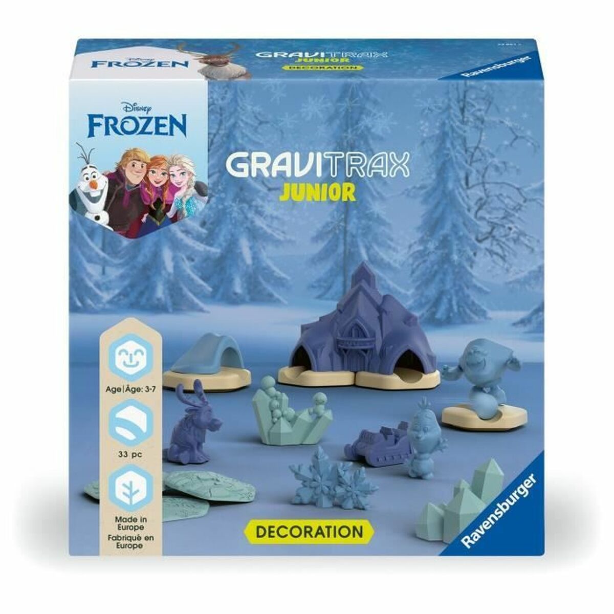 Gioco da Tavolo Ravensburger Gravitrax Junior Frozen Expansion Set