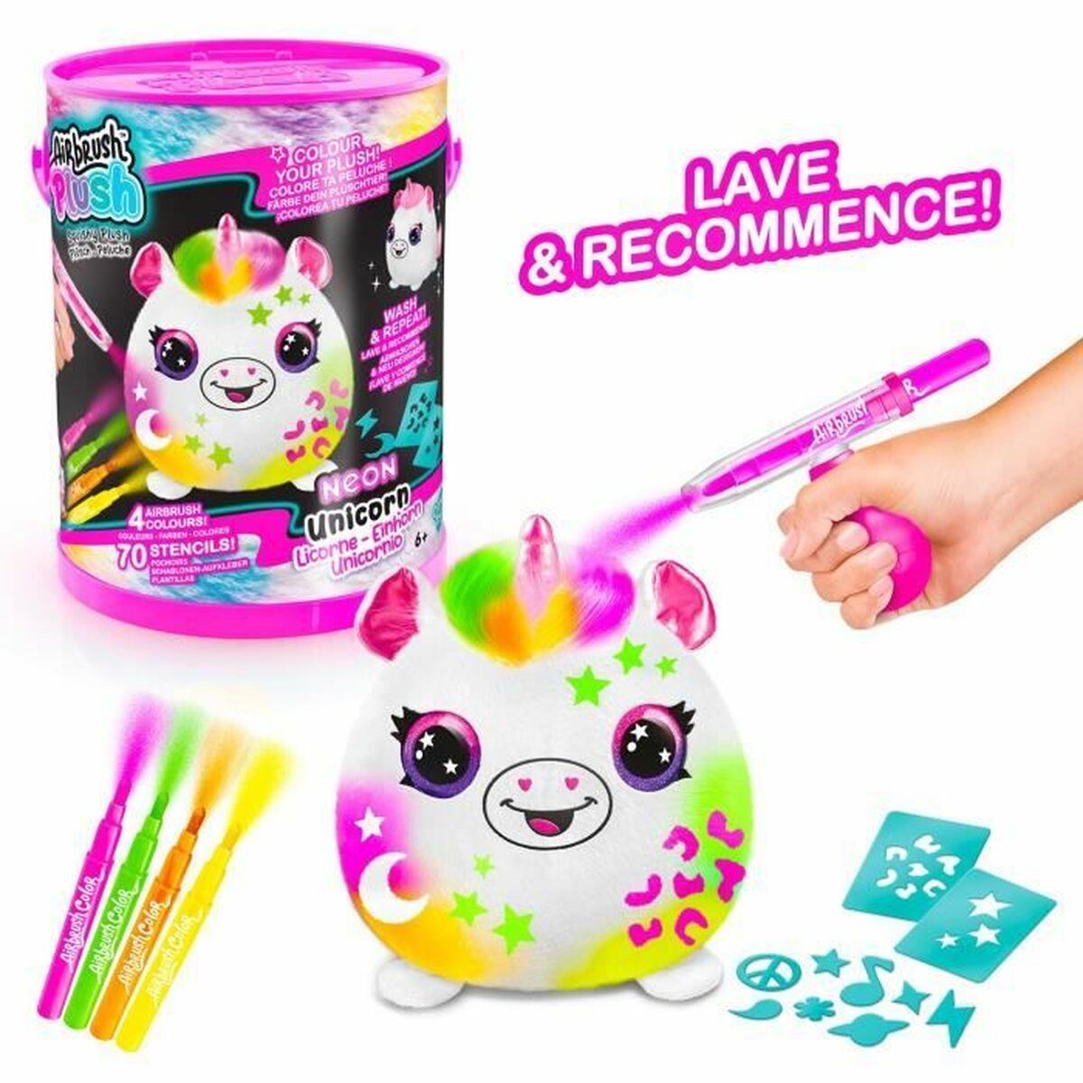Animale di Peluche Canal Toys Neon Unicorno - Image 3