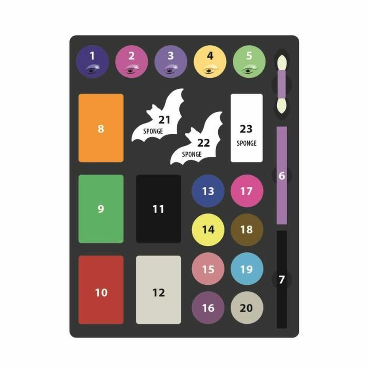 Set di Trucchi per Bambini Clementoni Monster High Fashion Designer Multicolore - Image 3