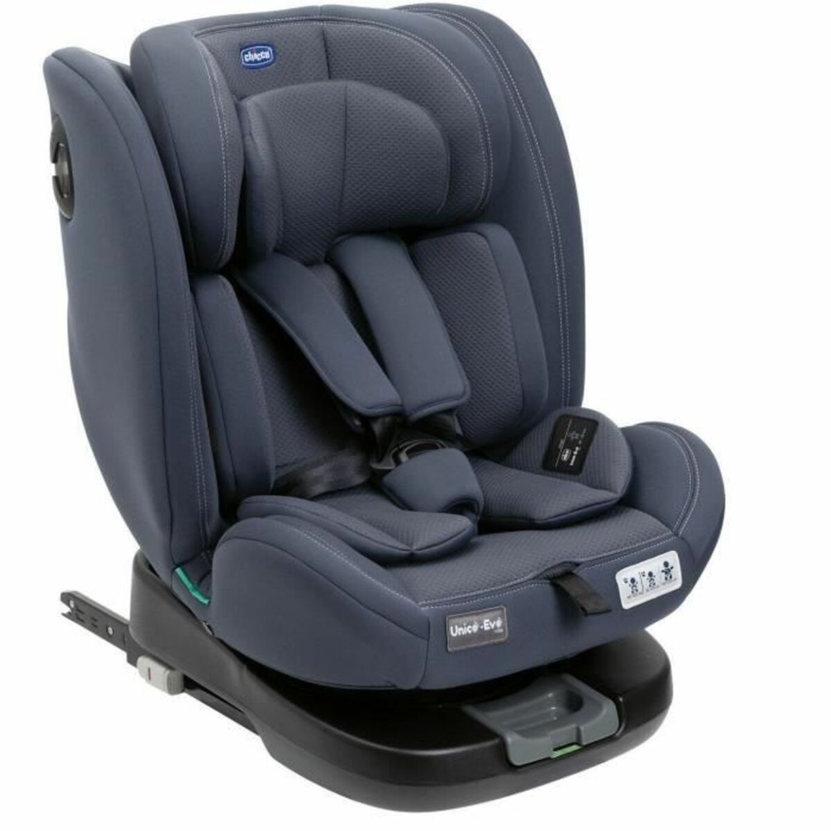 Seggiolino Auto Chicco Evo i-Size Azzurro Grigio ECE R129/04