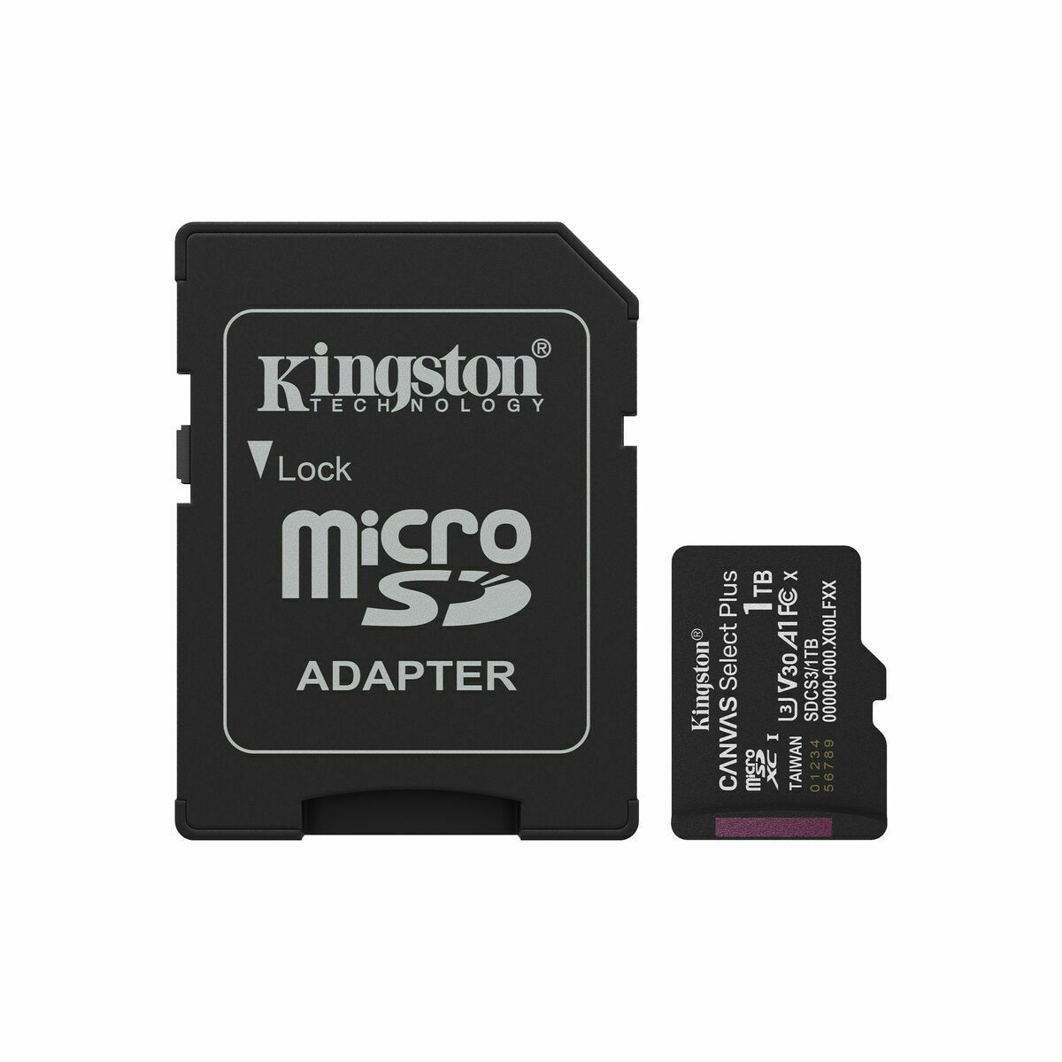 Scheda Di Memoria Micro SD con Adattatore Kingston SDCS3/1TB