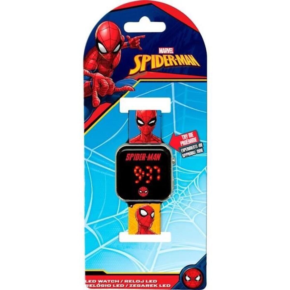 Orologio digitale Kids Licensing Rosso Display LED