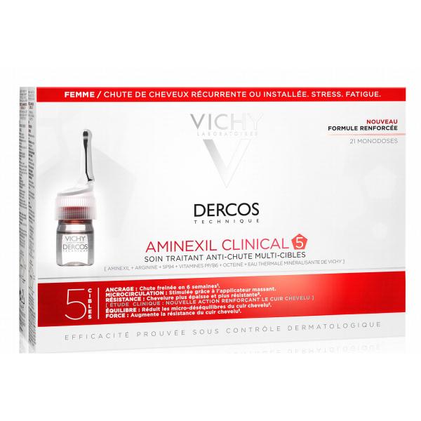 Trattamento Anticaduta Dercos Vichy 12585750 (21 x 6 ml)