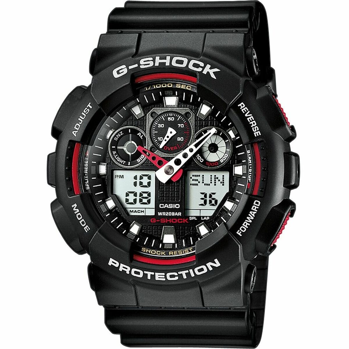 Orologio Uomo Casio G-Shock GA-100-1A4ER Nero (Ø 51 mm)