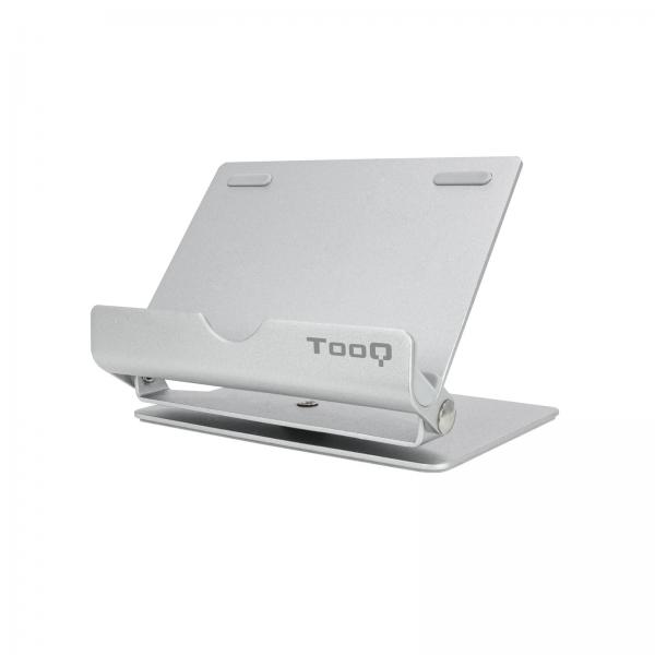 Supporto per cellulare o tablet TooQ PH0002-S 90º 360º Argentato