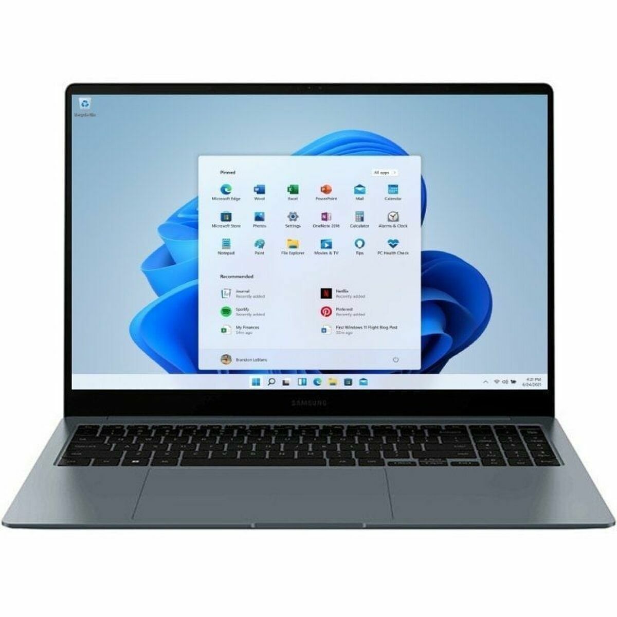 Laptop Samsung Galaxy Book4 15" i5-1335U 16 GB RAM 512 GB SSD