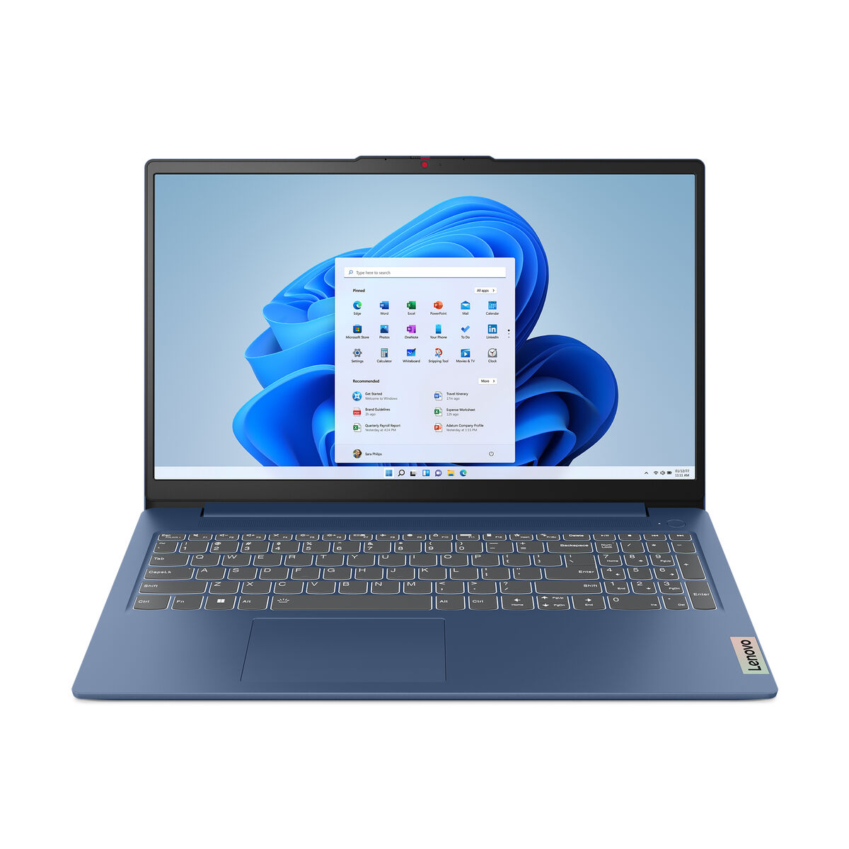 Laptop Lenovo 82XM00W4SP 15,6" AMD Ryzen 5 5625U 16 GB RAM 512 GB SSD Qwerty in Spagnolo