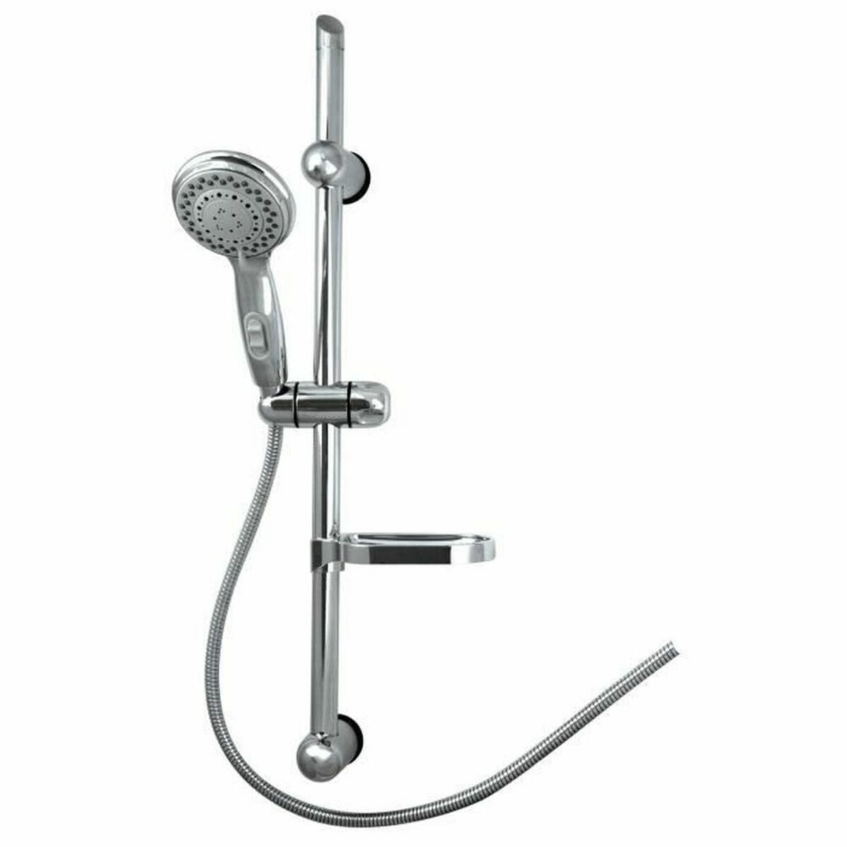 Colonna doccia Rousseau Grigio Chrome Metallo