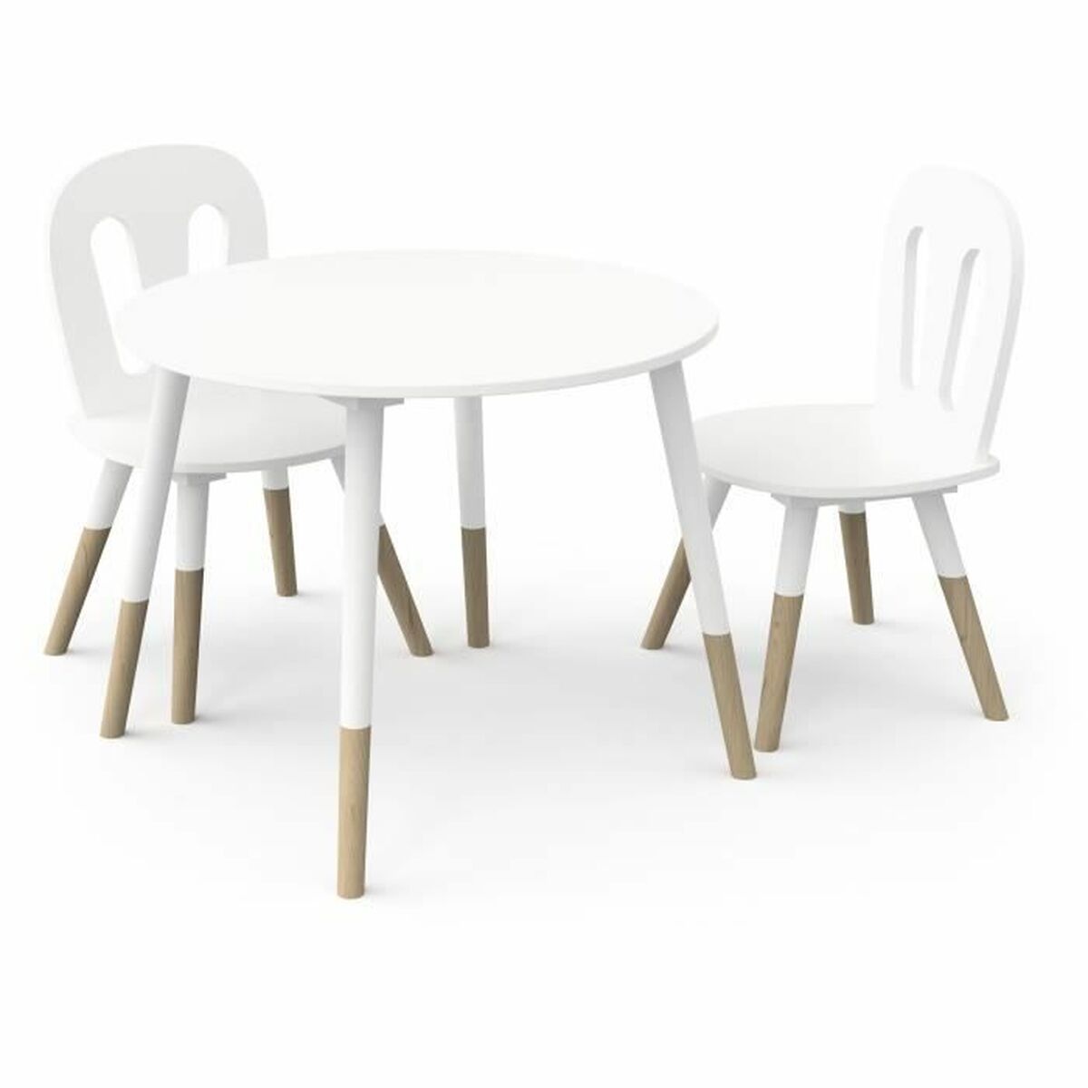 Set di Tavolo e Sedie per Bambini Demeyere Bianco