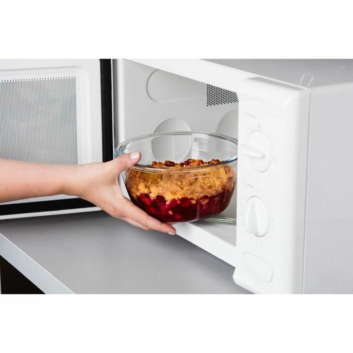 Set di Contenitori da Cucina Ermetici Impilabili Pyrex Azzurro 0,7 L 3 Pezzi - Image 6