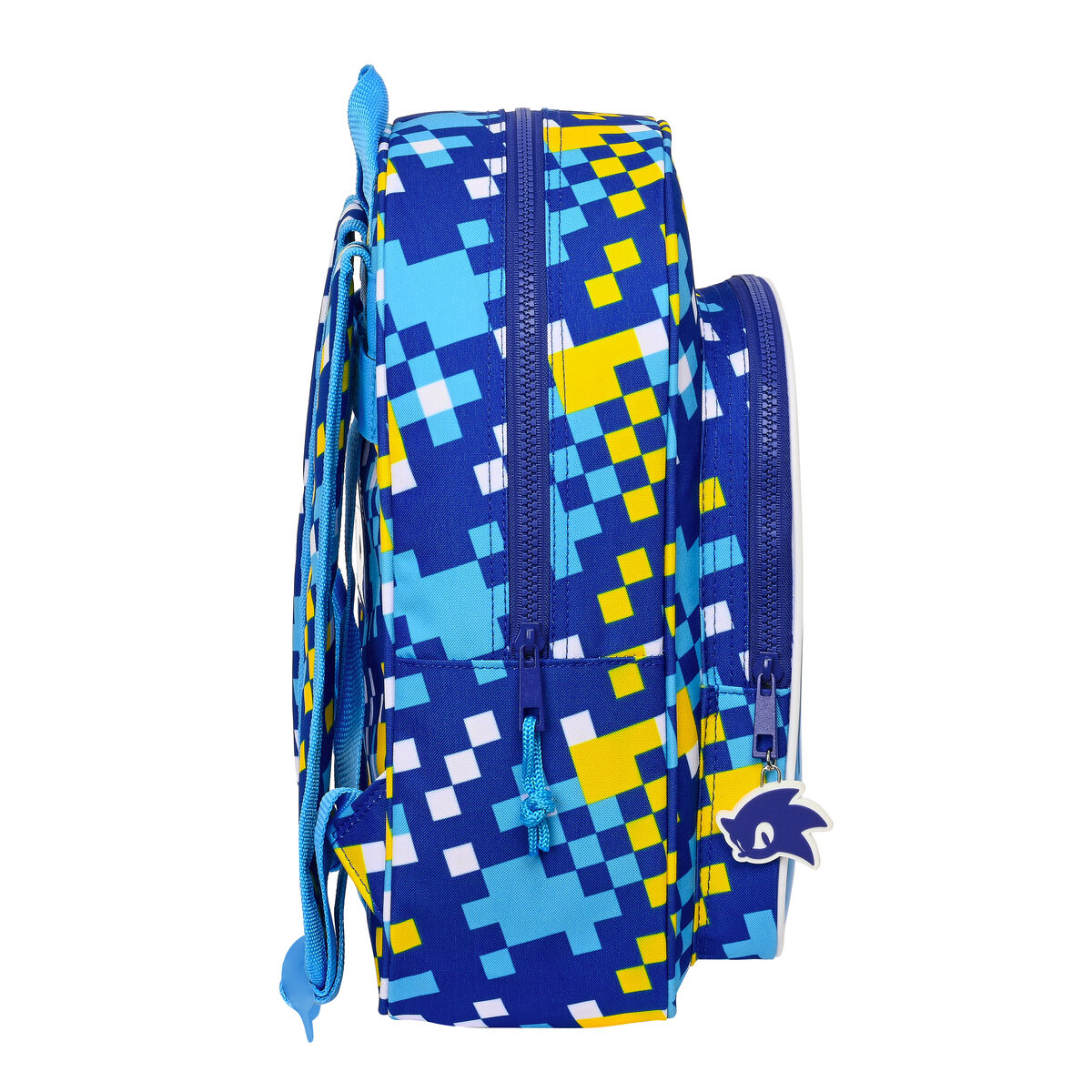Zaino Scuola Sonic Speed 26 x 34 x 11 cm Azzurro - Image 3