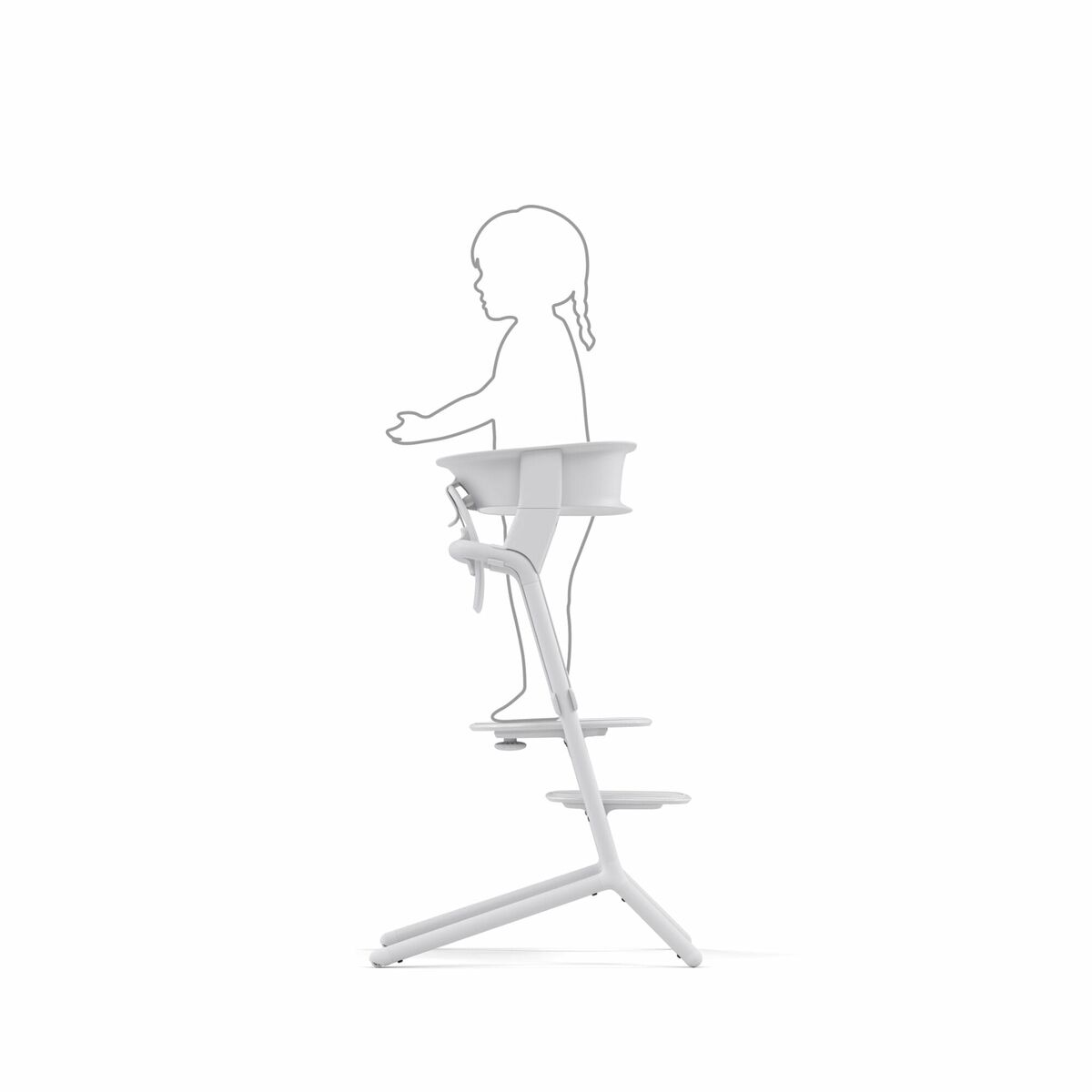 Sedia per Bambini Cybex Learning Tower Bianco - Image 5