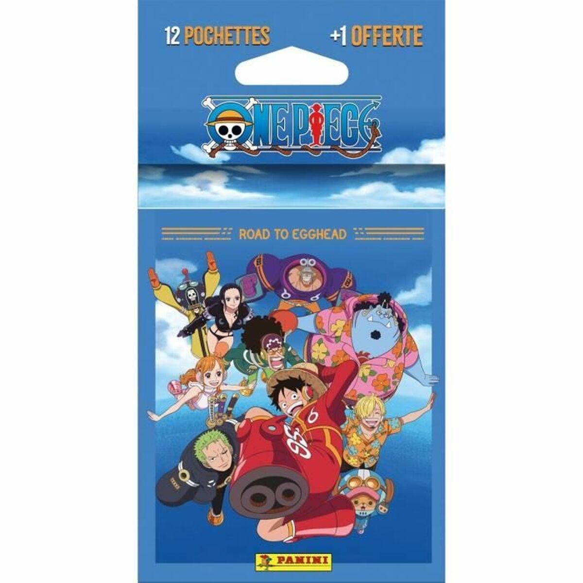 Pacchetto Chrome Panini One Piece Road to Egghead 65 Pezzi