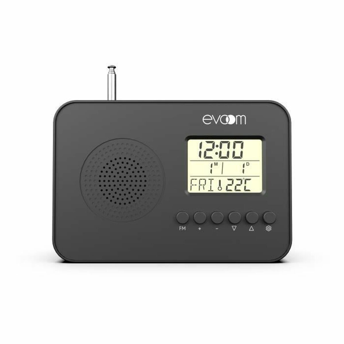 Radio Evoom LEKIO Nero