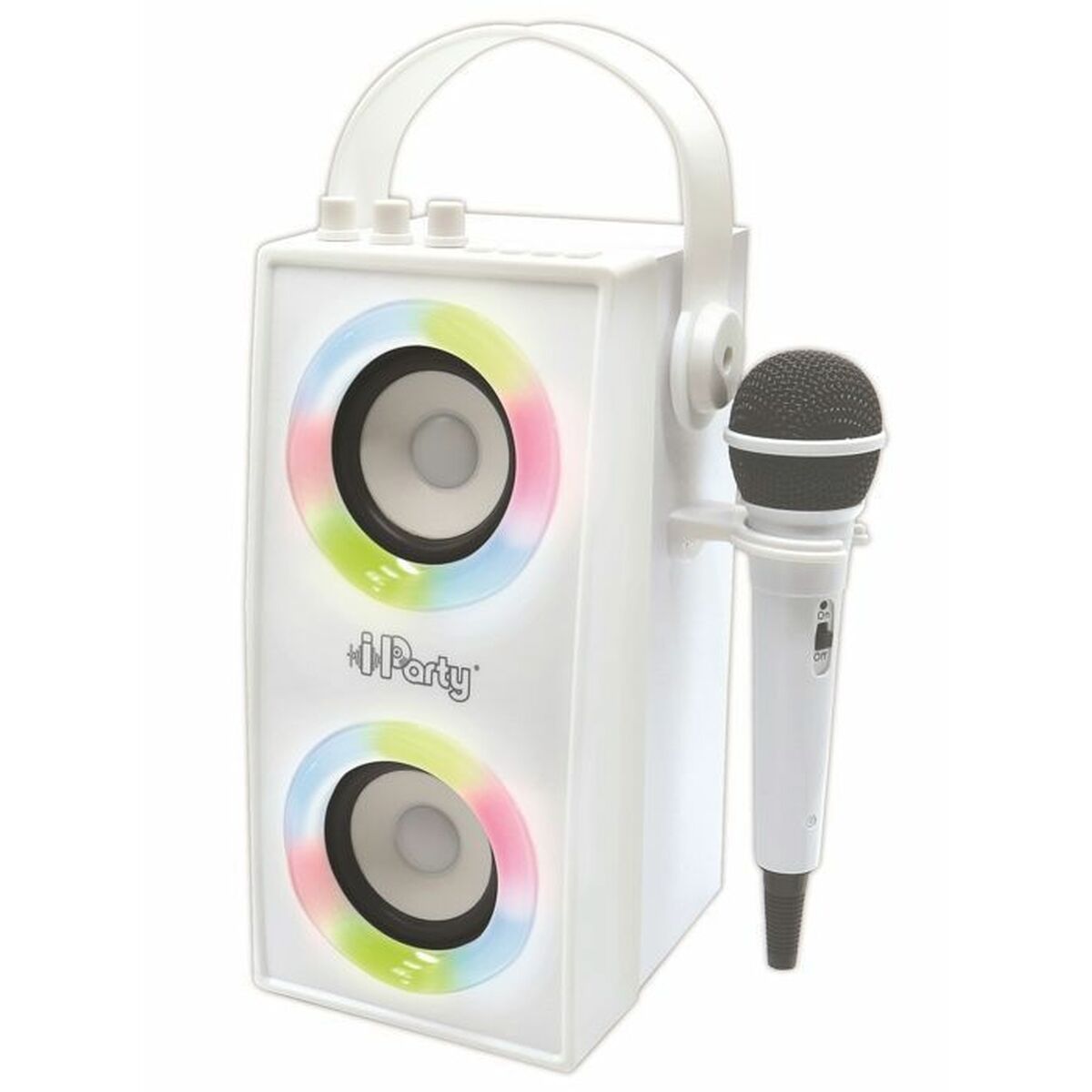 Altoparlante Portatile iParty Lexibook BTP180Z Bluetooth Bianco