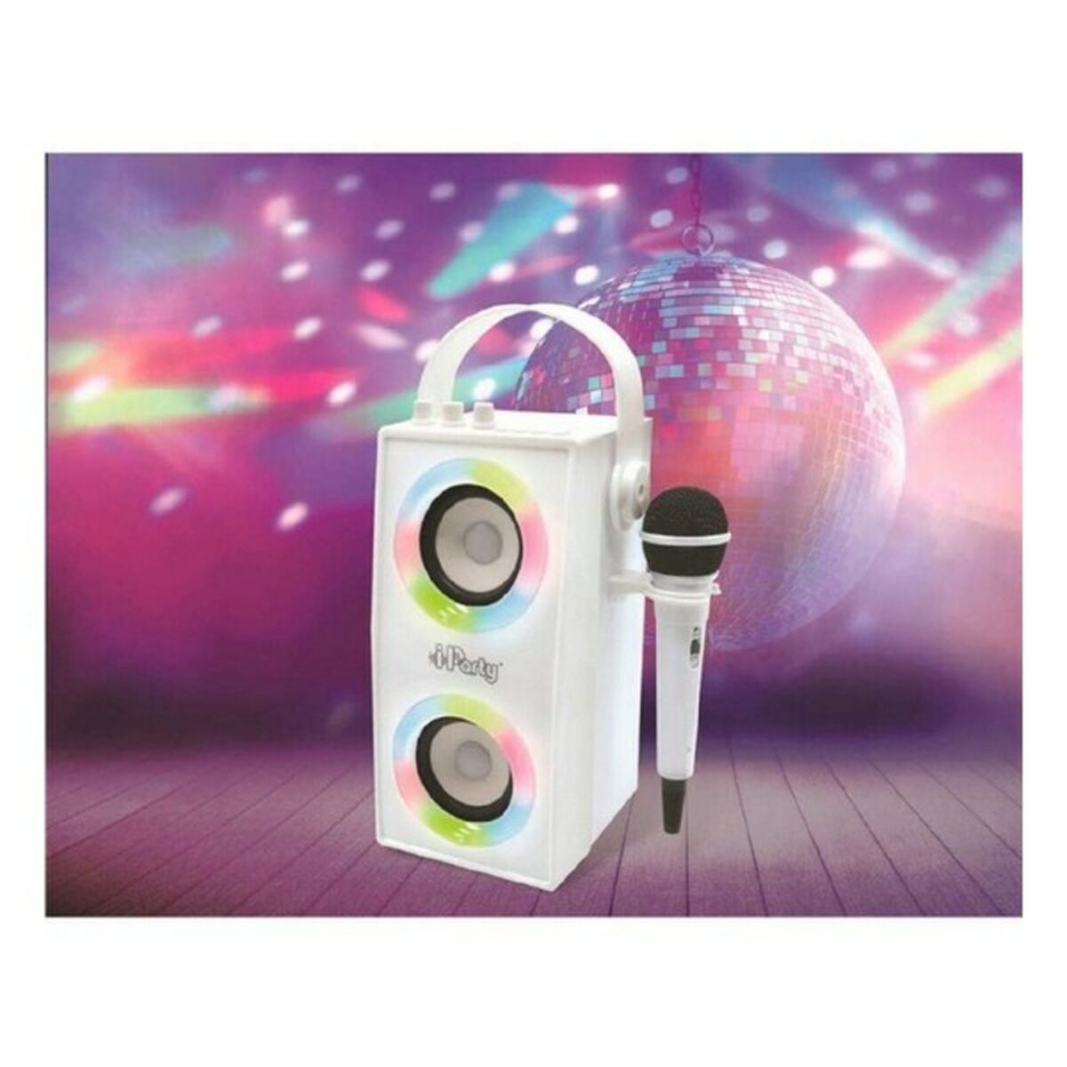 Altoparlante Portatile iParty Lexibook BTP180Z Bluetooth Bianco - Image 4